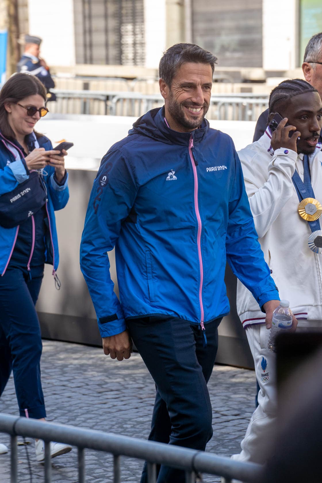Tony Estanguet, Parade des Champions, Paris 2024.
