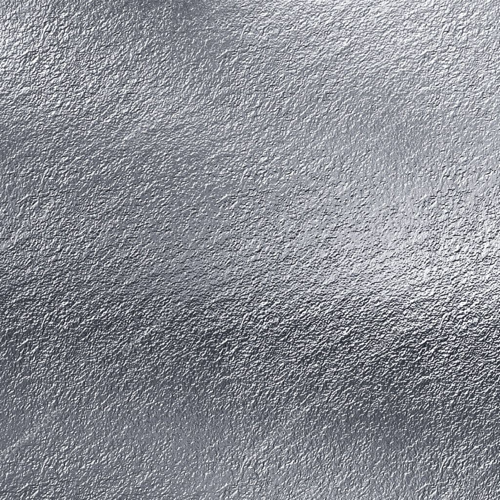 Texture métallique argent en gros plan