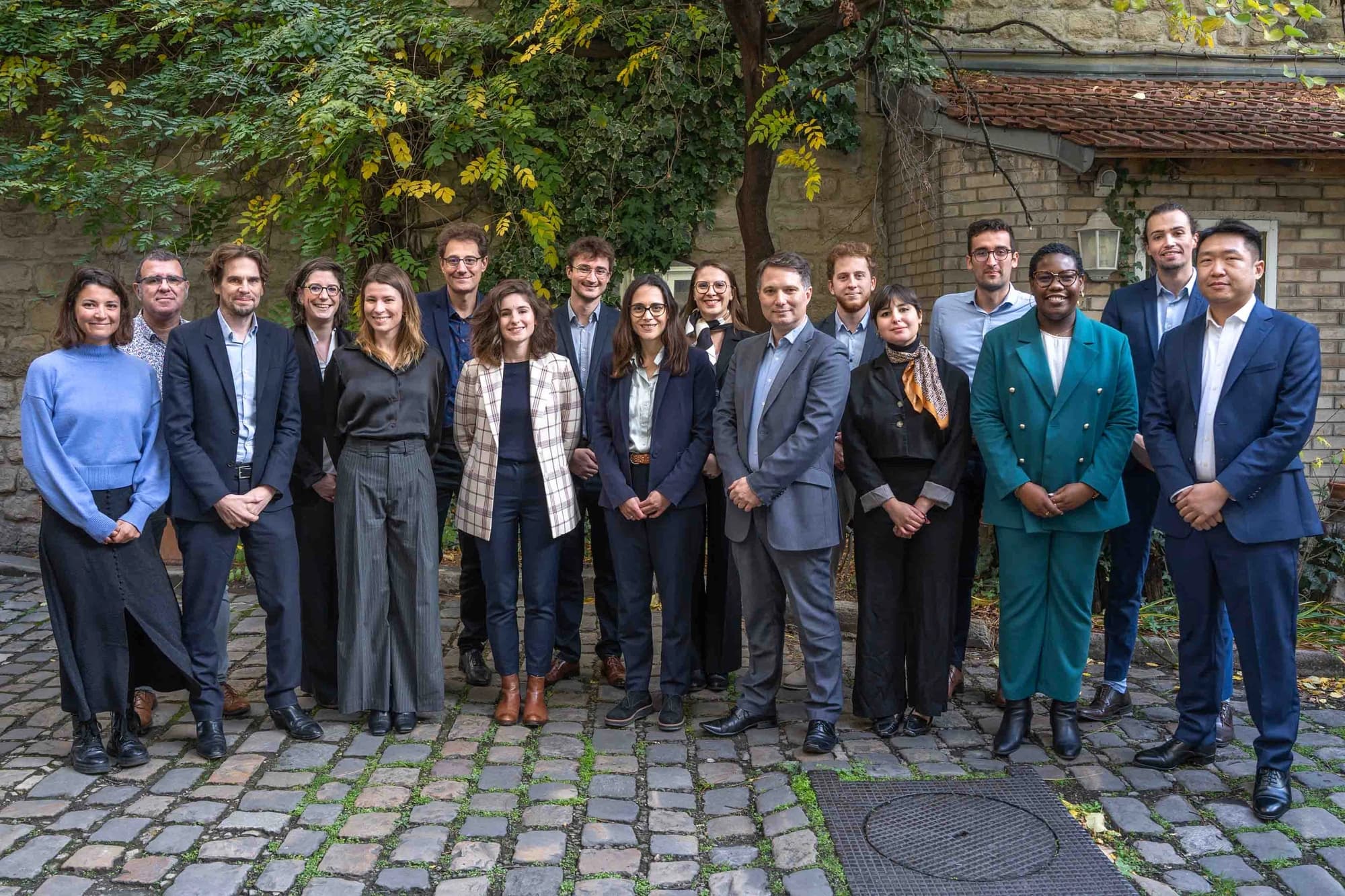 Group photo of the Metapolis team