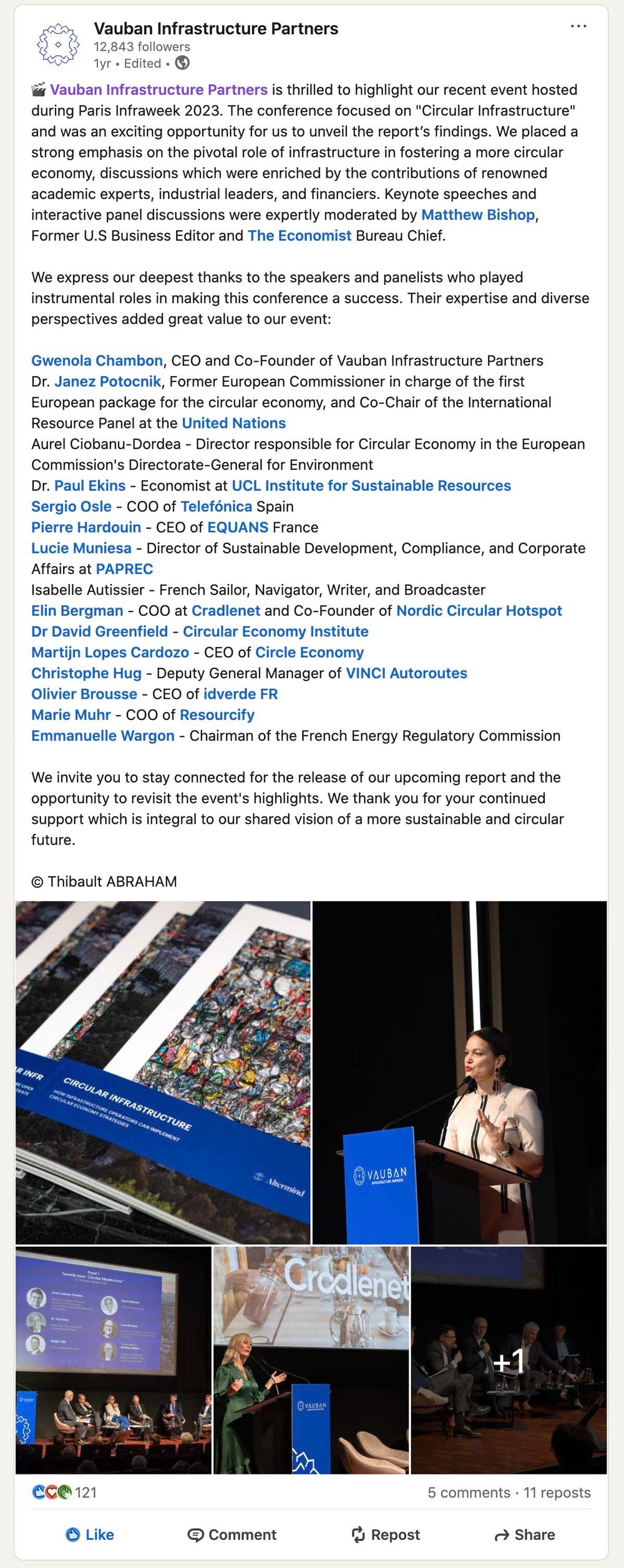 Parution presse : Vauban Infrastructure Partners